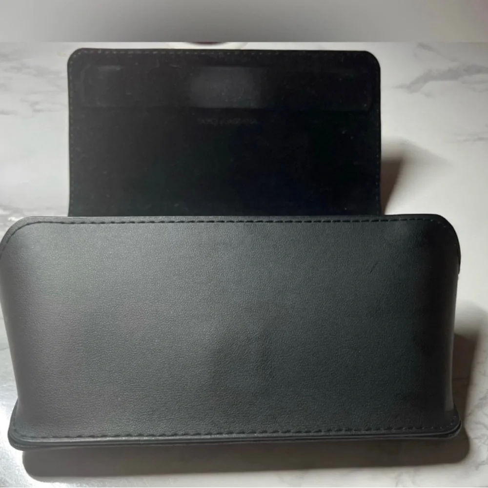 SALVATORE FARRAGAMO and DOLCE & GABBANA - SET OF DESIGNER EYEGLASS/SHADES CASES